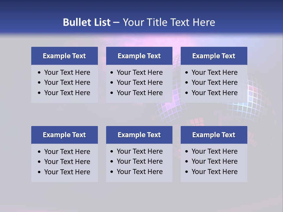 Spinning Image Club PowerPoint Template