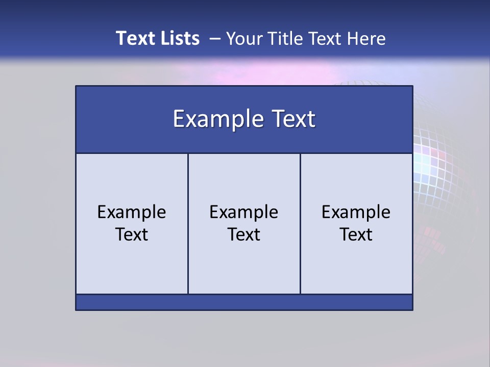 Spinning Image Club PowerPoint Template