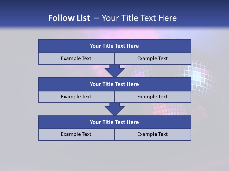 Spinning Image Club PowerPoint Template