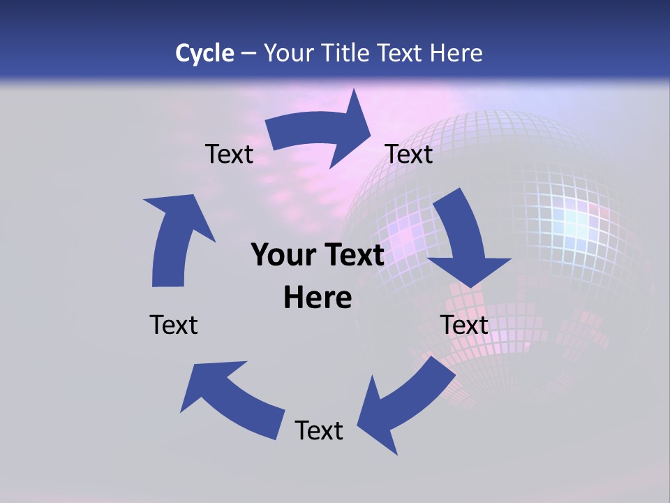 Spinning Image Club PowerPoint Template