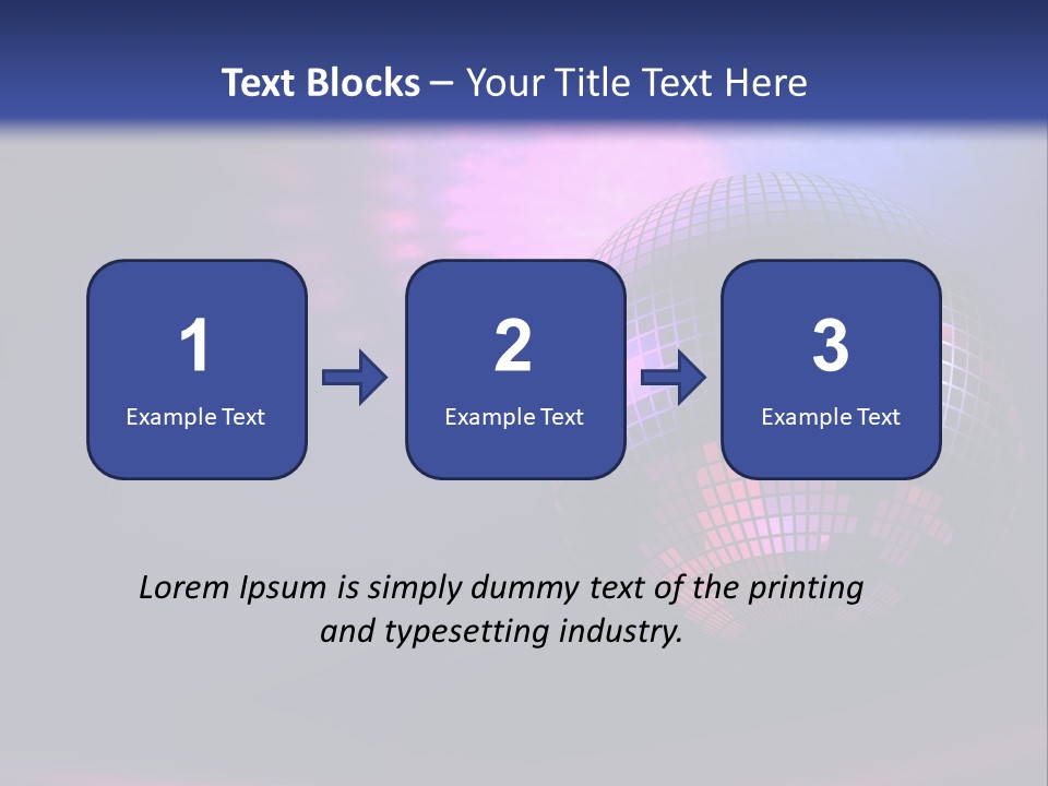 Spinning Image Club PowerPoint Template