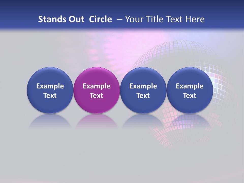 Spinning Image Club PowerPoint Template