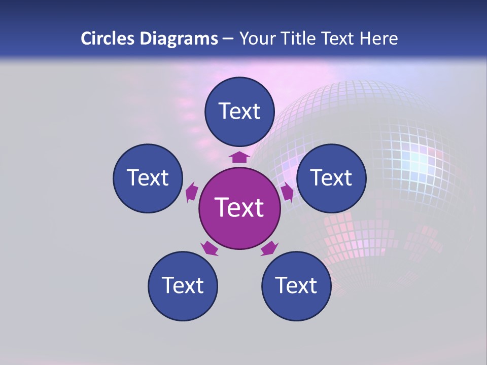 Spinning Image Club PowerPoint Template