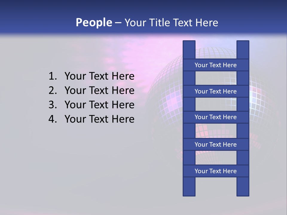Spinning Image Club PowerPoint Template