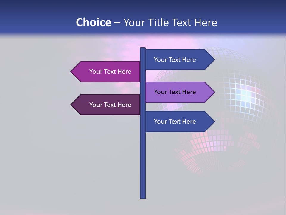 Spinning Image Club PowerPoint Template
