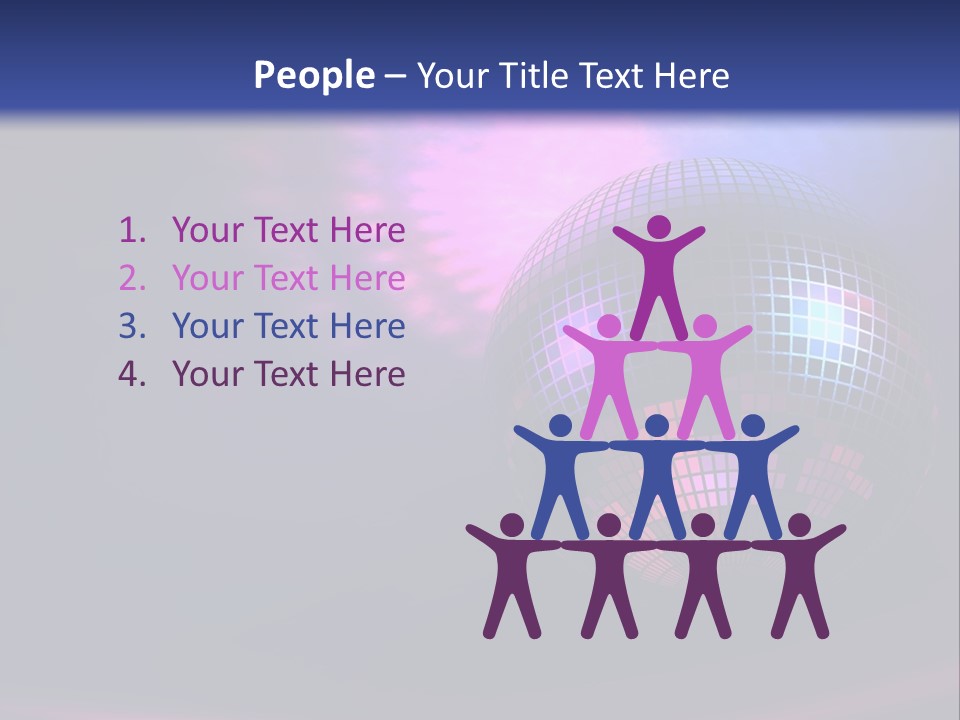 Spinning Image Club PowerPoint Template