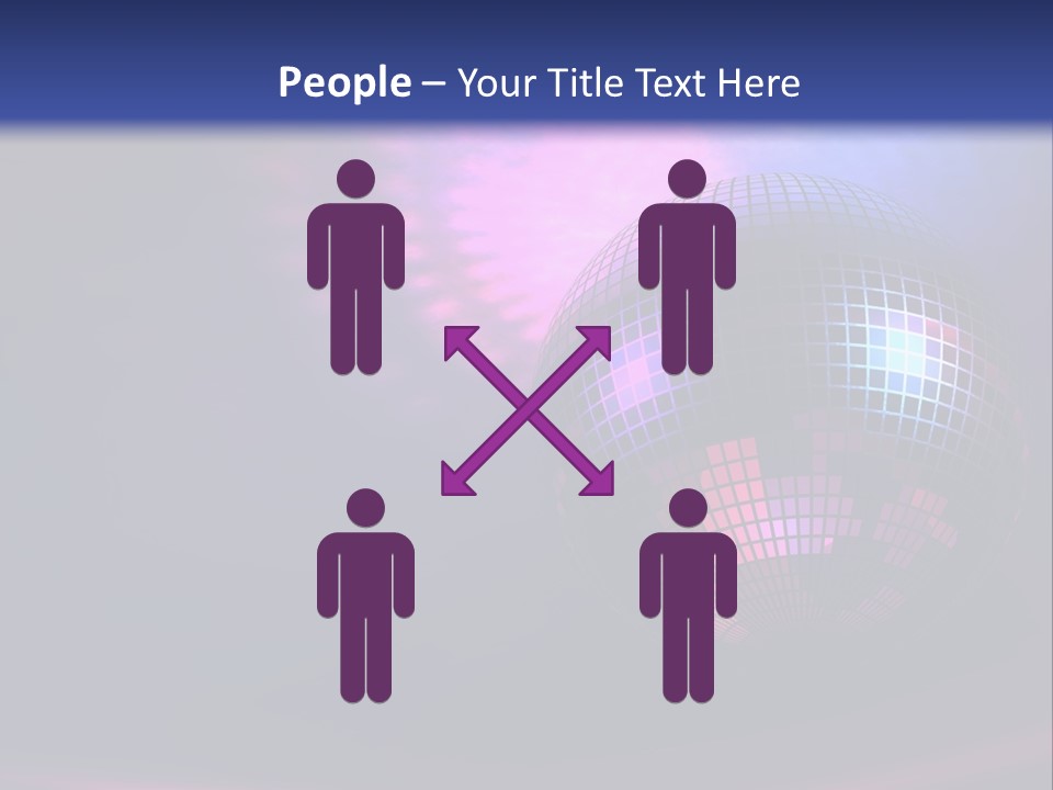 Spinning Image Club PowerPoint Template