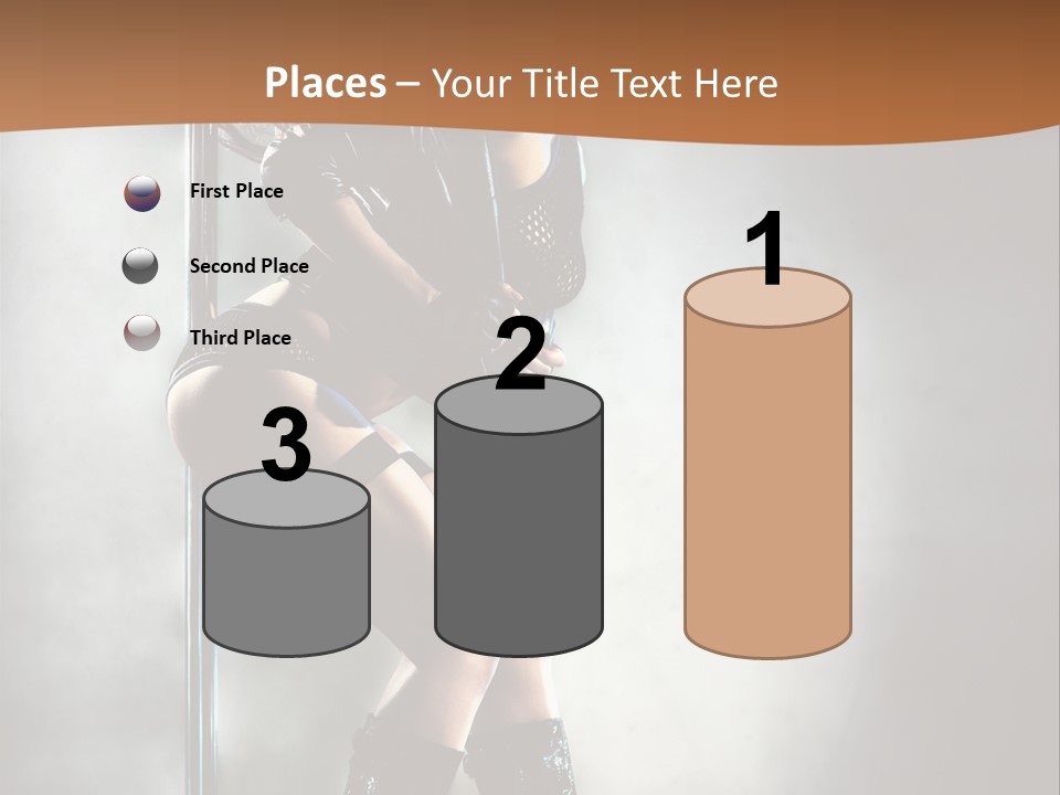 Human Young Beauty PowerPoint Template