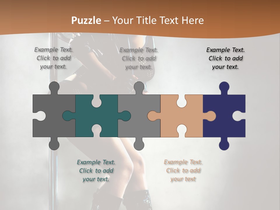 Human Young Beauty PowerPoint Template