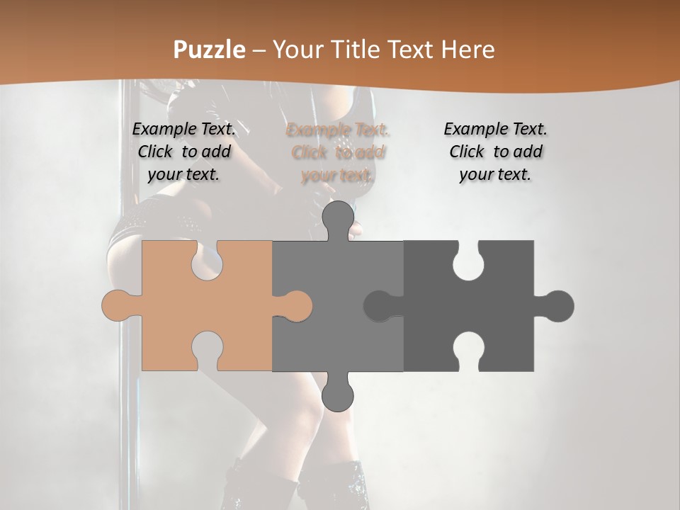 Human Young Beauty PowerPoint Template