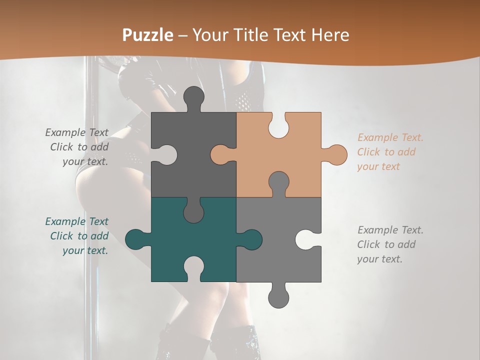 Human Young Beauty PowerPoint Template