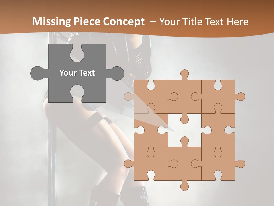 Human Young Beauty PowerPoint Template