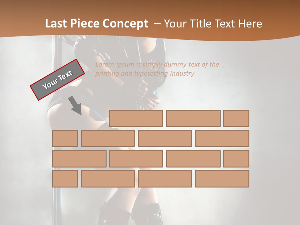 Human Young Beauty PowerPoint Template