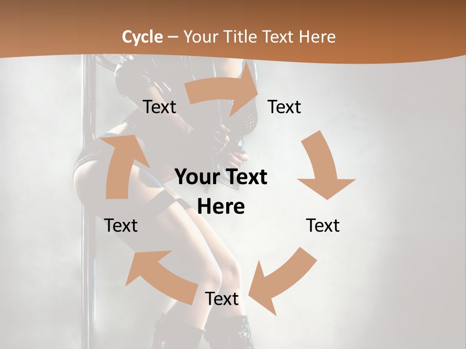 Human Young Beauty PowerPoint Template