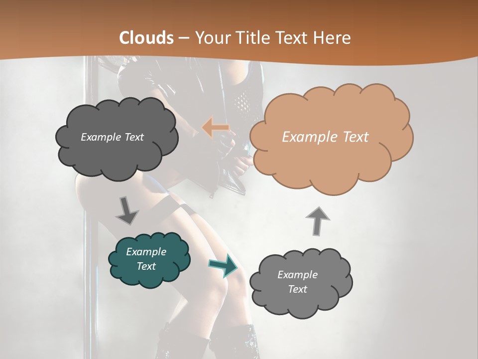 Human Young Beauty PowerPoint Template