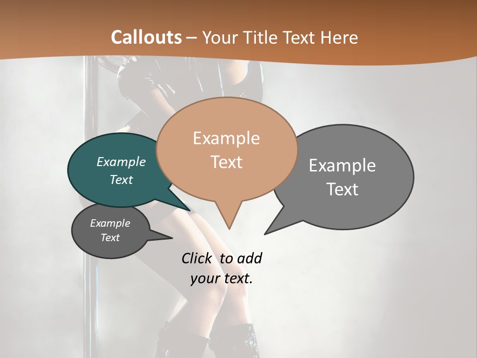 Human Young Beauty PowerPoint Template