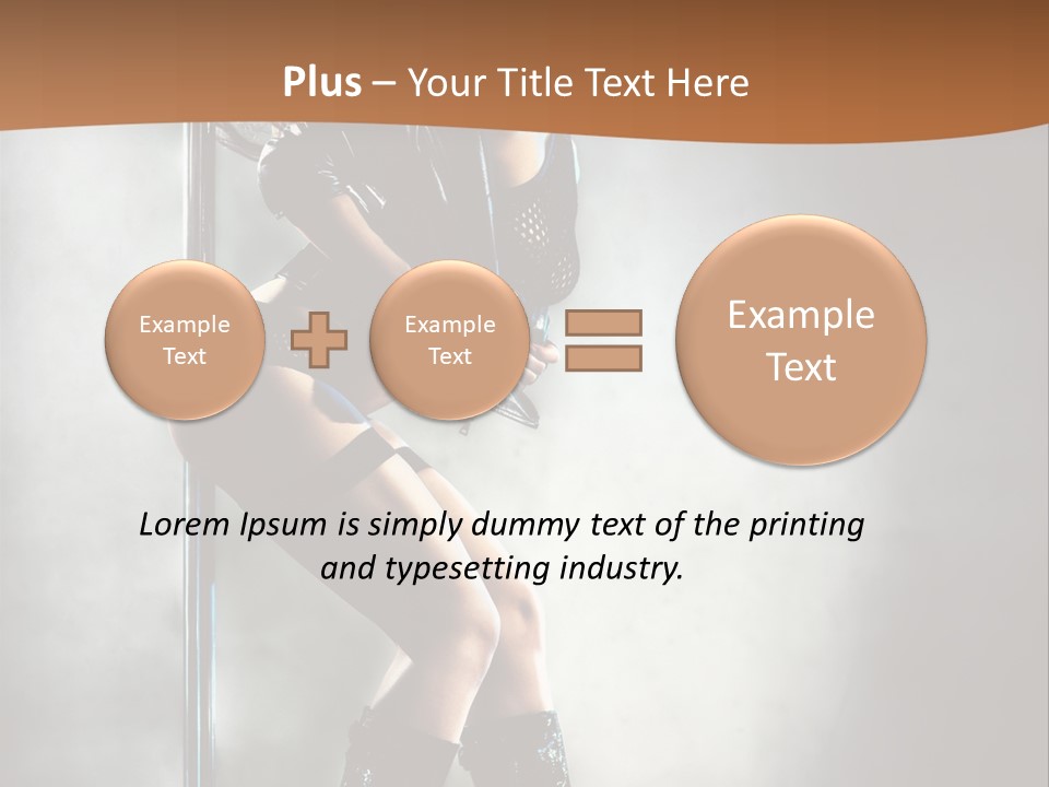 Human Young Beauty PowerPoint Template