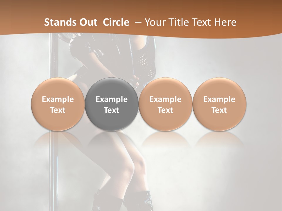 Human Young Beauty PowerPoint Template