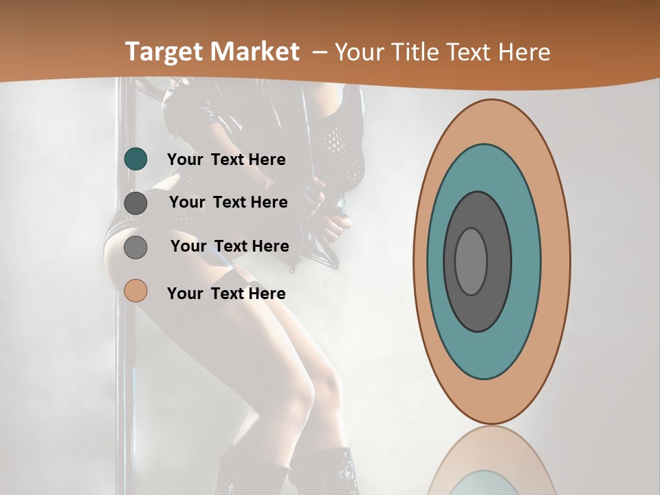 Human Young Beauty PowerPoint Template