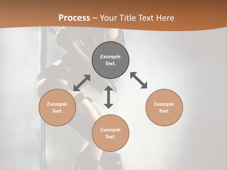 Human Young Beauty PowerPoint Template