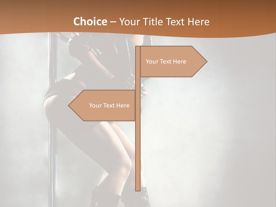 Human Young Beauty PowerPoint Template