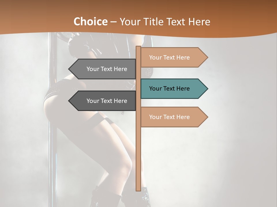 Human Young Beauty PowerPoint Template