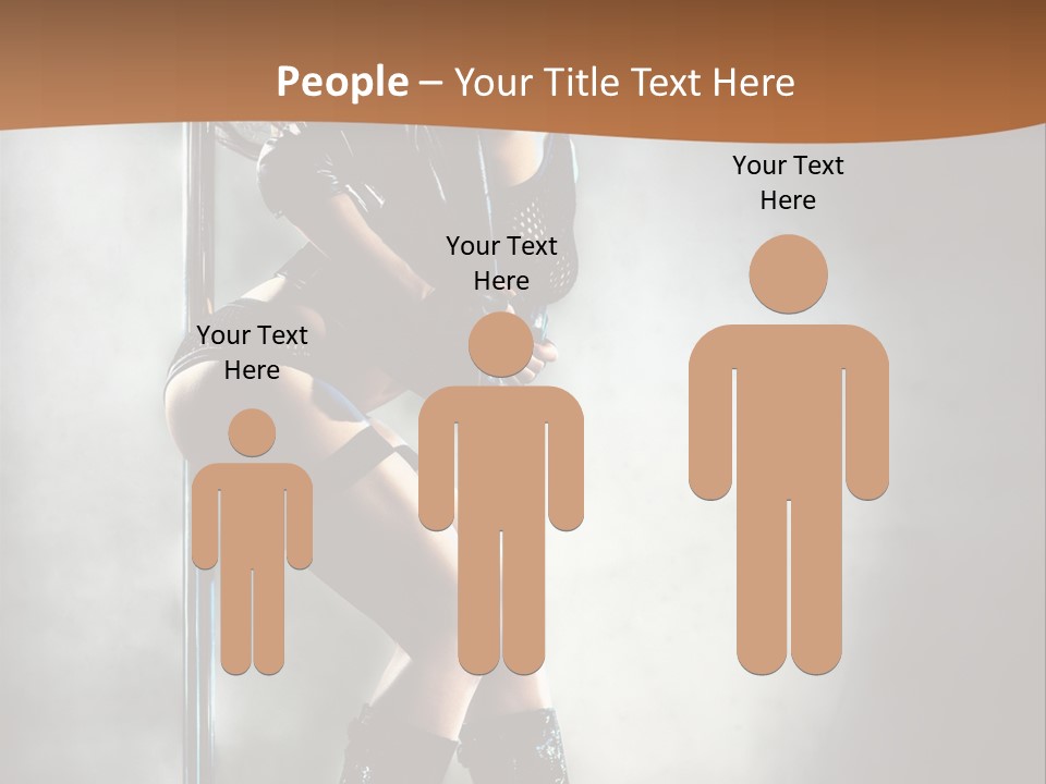 Human Young Beauty PowerPoint Template