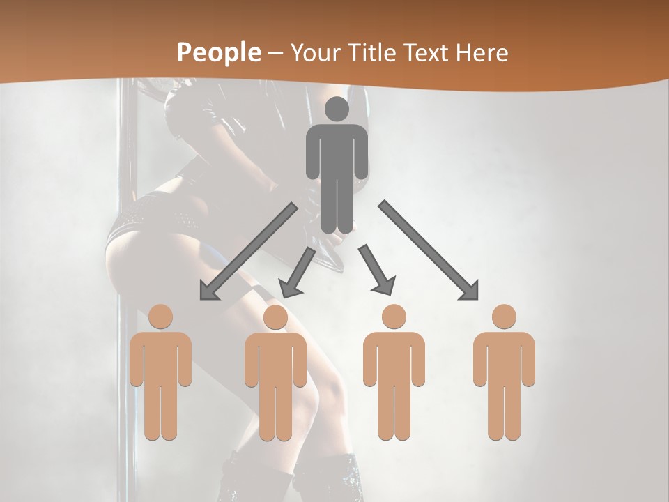 Human Young Beauty PowerPoint Template