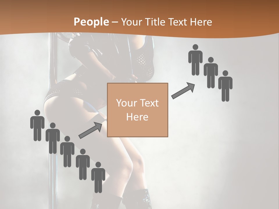 Human Young Beauty PowerPoint Template