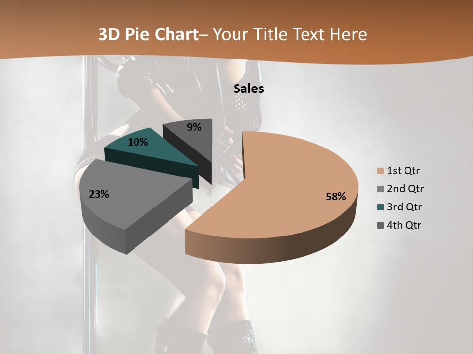 Human Young Beauty PowerPoint Template