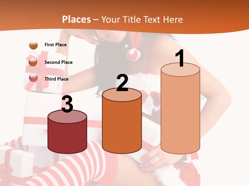 Festive Costume Isolated PowerPoint Template