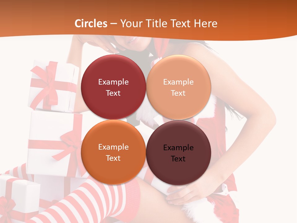 Festive Costume Isolated PowerPoint Template