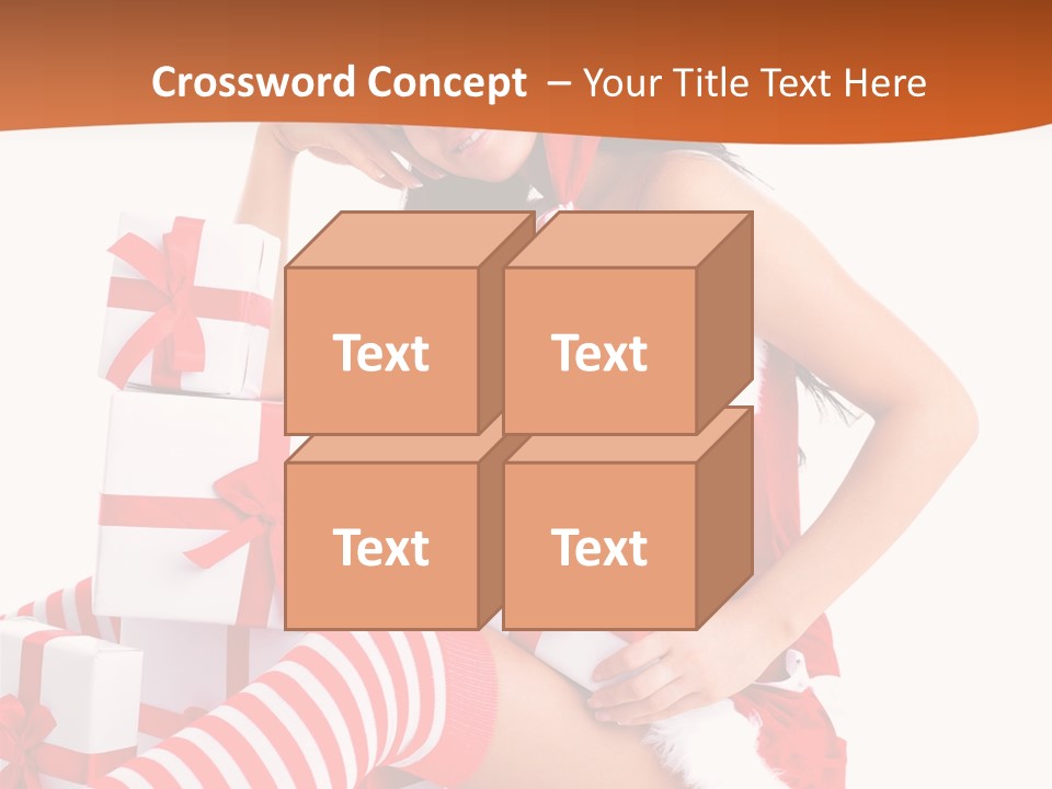 Festive Costume Isolated PowerPoint Template