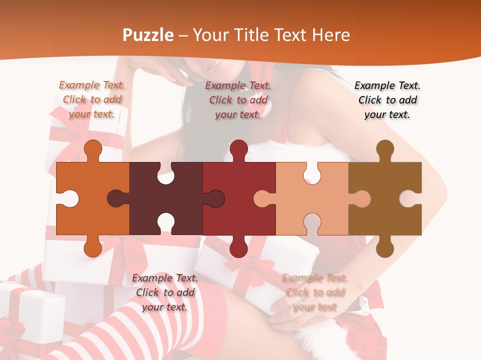 Festive Costume Isolated PowerPoint Template