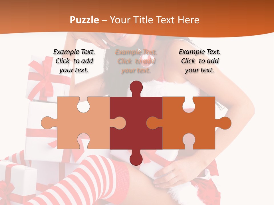 Festive Costume Isolated PowerPoint Template