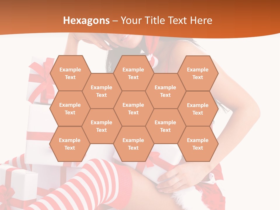 Festive Costume Isolated PowerPoint Template