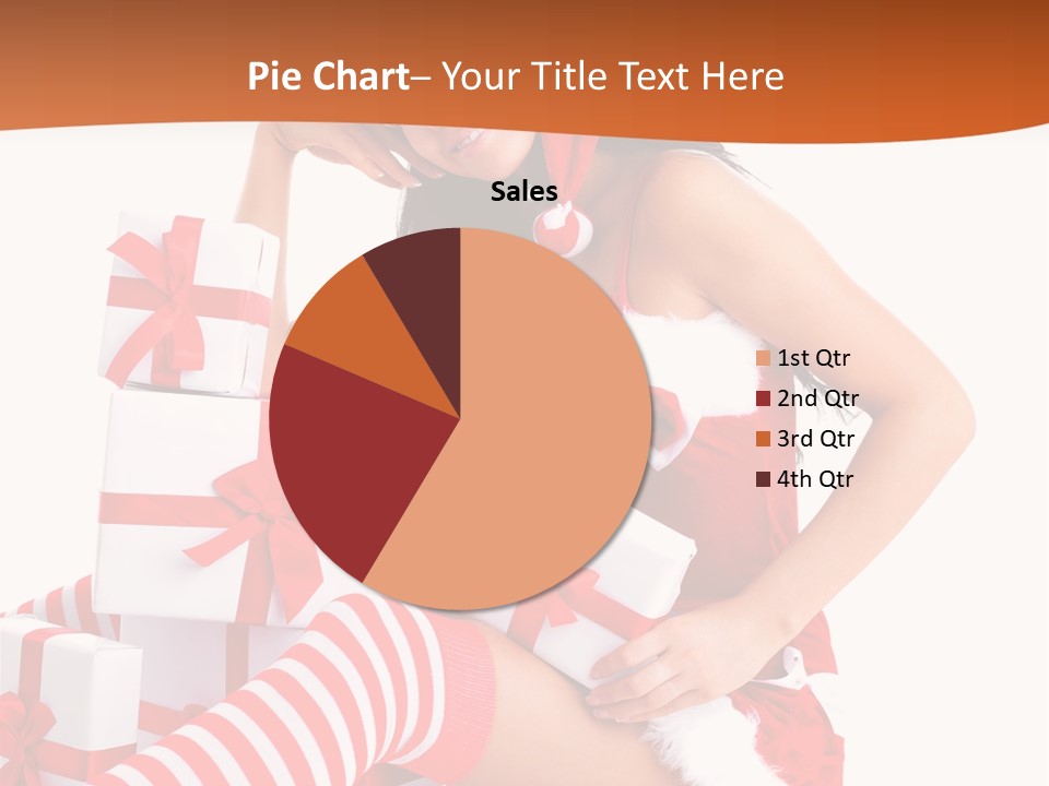 Festive Costume Isolated PowerPoint Template