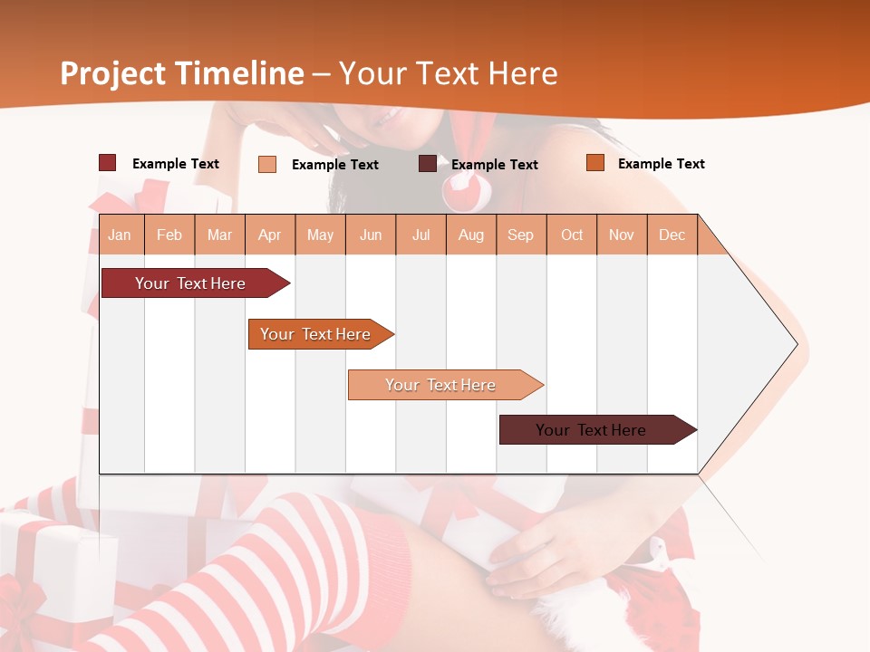 Festive Costume Isolated PowerPoint Template
