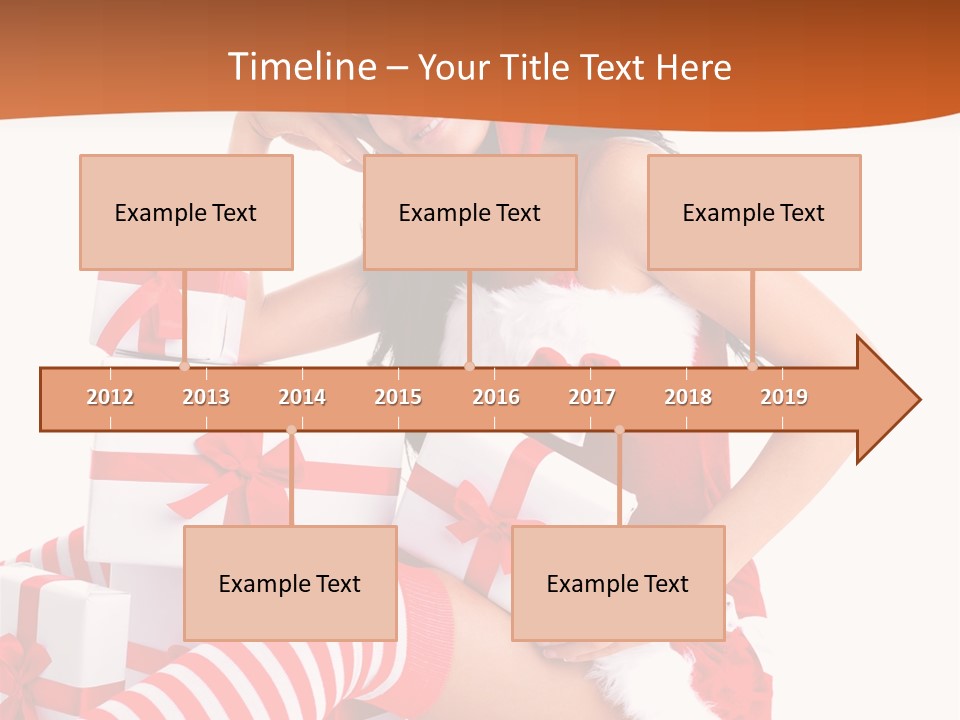 Festive Costume Isolated PowerPoint Template