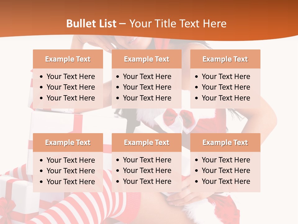 Festive Costume Isolated PowerPoint Template