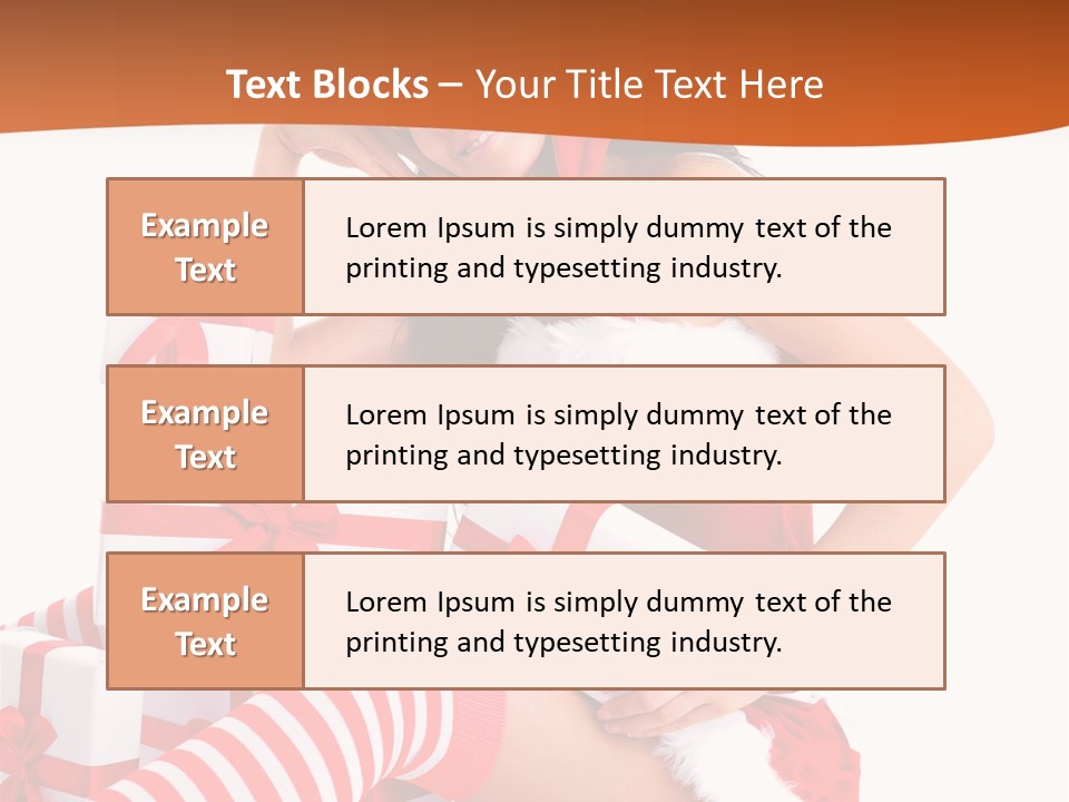 Festive Costume Isolated PowerPoint Template