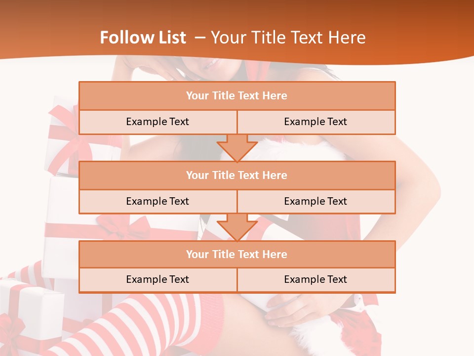 Festive Costume Isolated PowerPoint Template