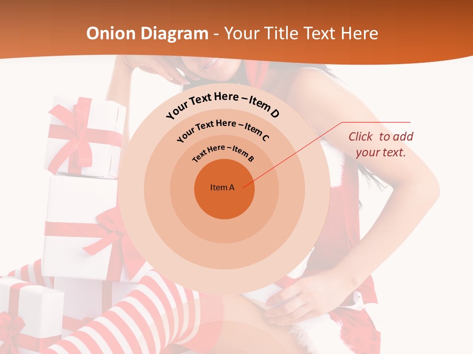 Festive Costume Isolated PowerPoint Template