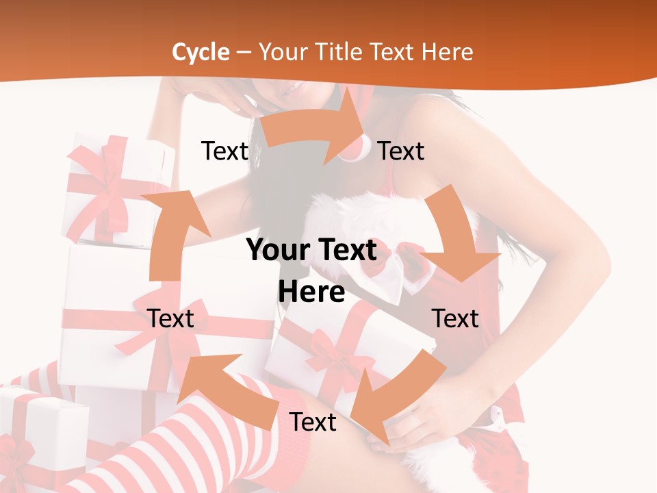 Festive Costume Isolated PowerPoint Template