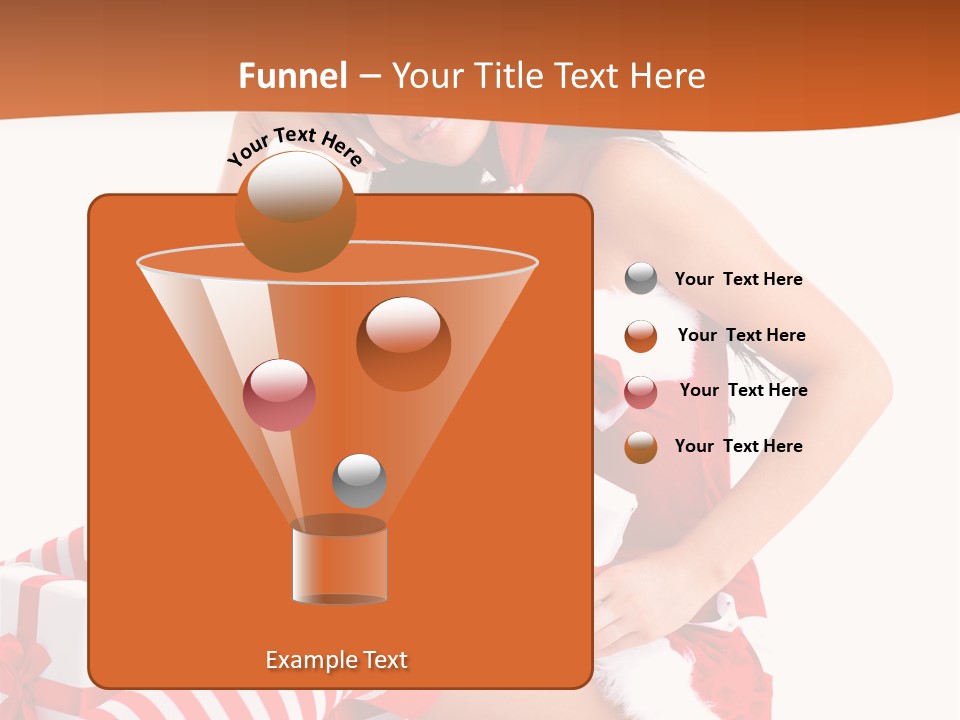 Festive Costume Isolated PowerPoint Template