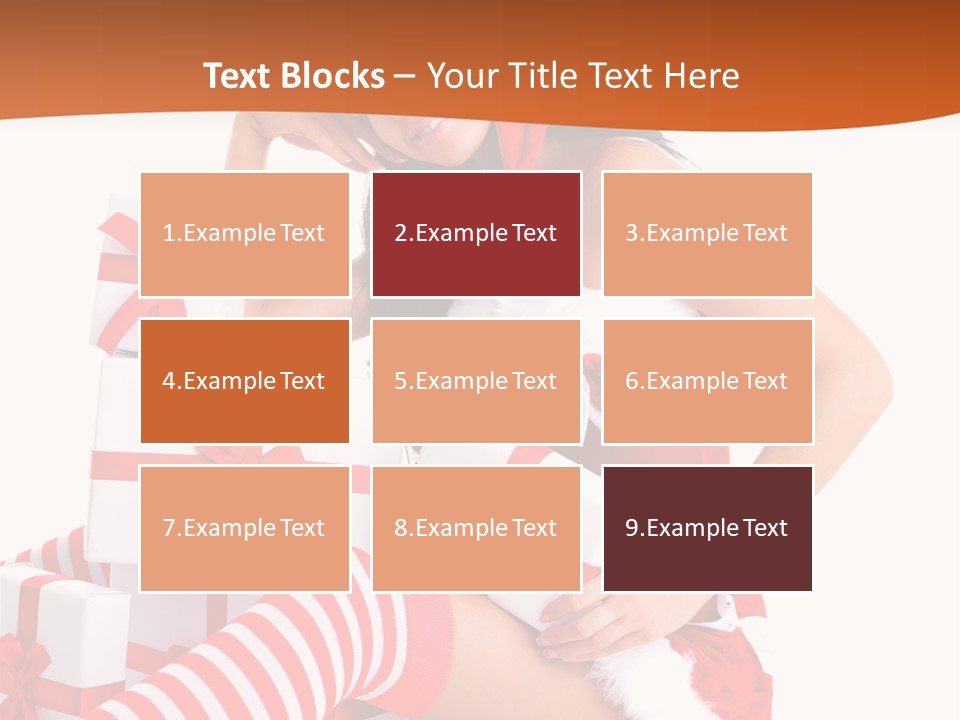 Festive Costume Isolated PowerPoint Template