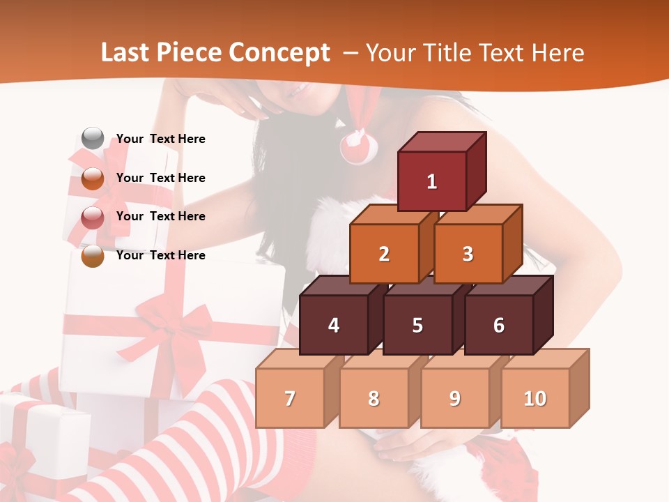 Festive Costume Isolated PowerPoint Template