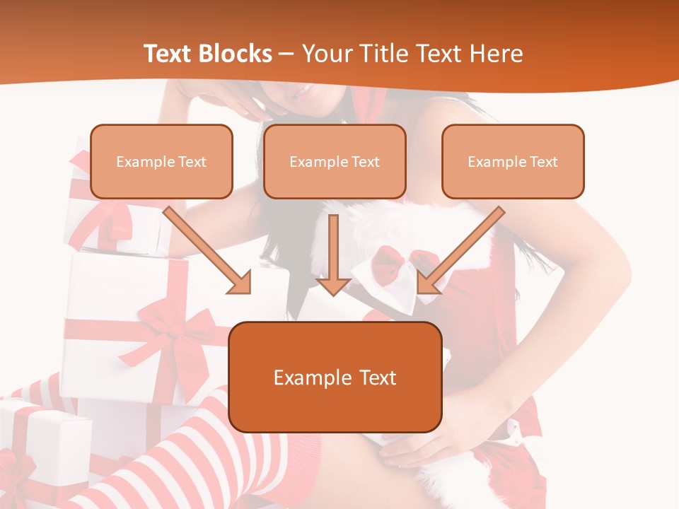 Festive Costume Isolated PowerPoint Template