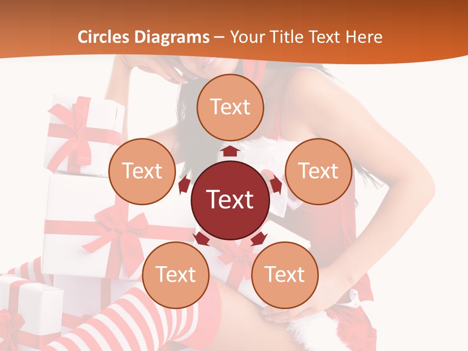 Festive Costume Isolated PowerPoint Template