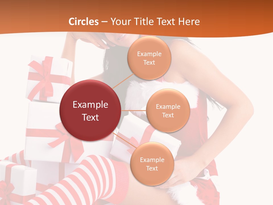 Festive Costume Isolated PowerPoint Template